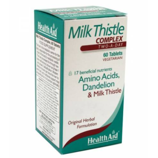 Health Aid Milk Thistle Complex, 60 tablets