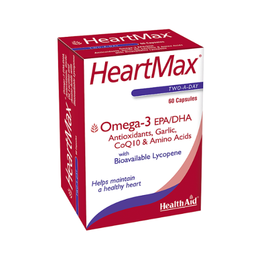 Health Aid Heart max Omega 3, 60 Capsules