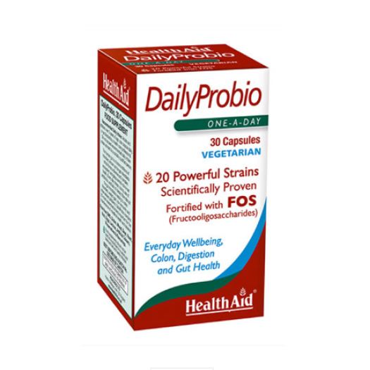 Health Aid DailyProbio 20 Powerful Strains Scientifically Proven 30 capsules