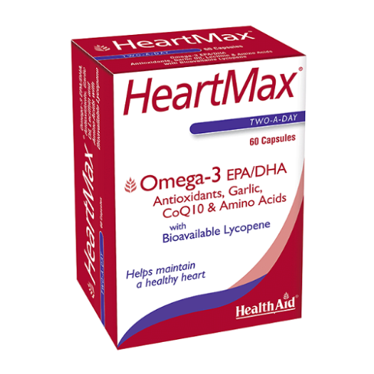 HealthAid Heartmax Omega 3, 60 Capsules