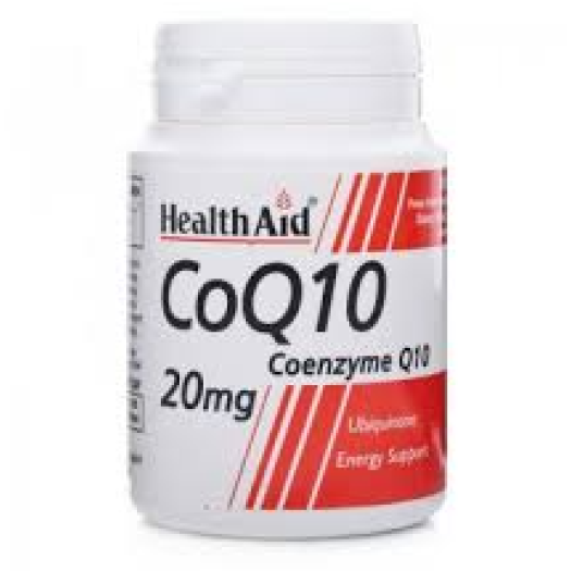 Health Aid Coenzyme Q10 20mg, 30 tablets