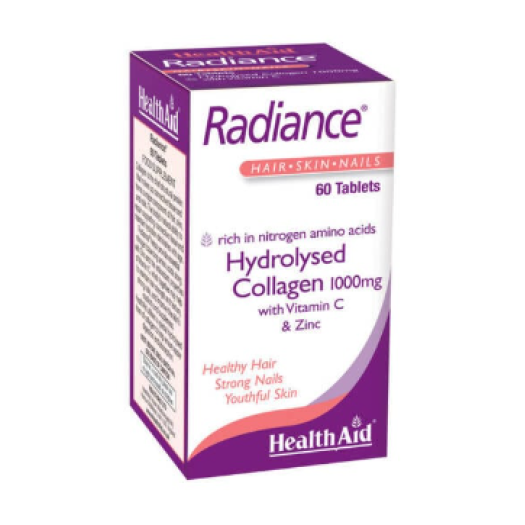 Health Aid Radiance Hydrolysed Collagen 1000mg, 60tabs