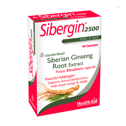 Health Aid  Sibergin 2500 Eleuterococco, 30 Capsule