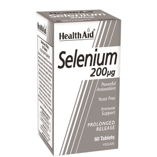 Health Aid Selenium 200μg, 60 Tablets