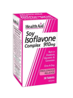 Health Aid Soy Isoflavones Complex 910 mg, 30tabs