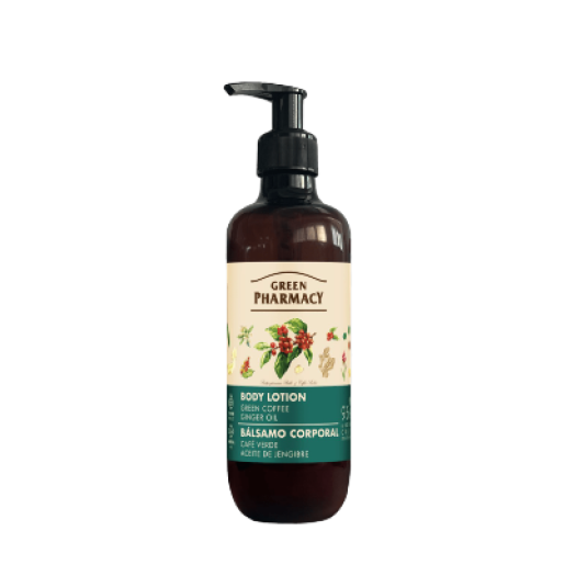 Green Pharmacy Body lotion, green coffee and ginger oil, 400ml