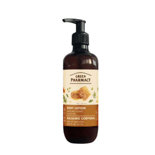 Green Pharmacy Body lotion, manuka honey and olive oil, 400ml