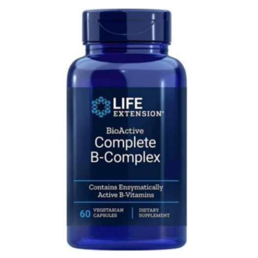 Life Extension Bio Active Complete B-Complex, 60caps