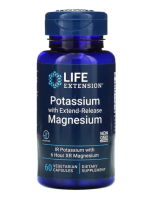 Life Extension Potassium With Extend-release Magnesium, 60caps