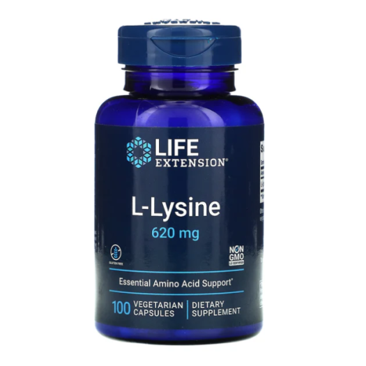 Life Extension L-lysine 620mg, 100caps