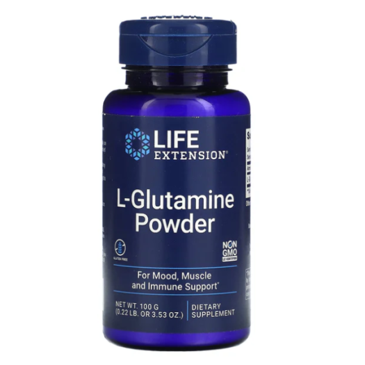 Life Extension, L-Glutamine Powder, 100g