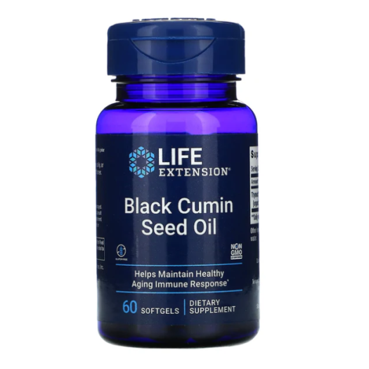 Life Extension, Black Cumin Seed Oil, 60 Softgels