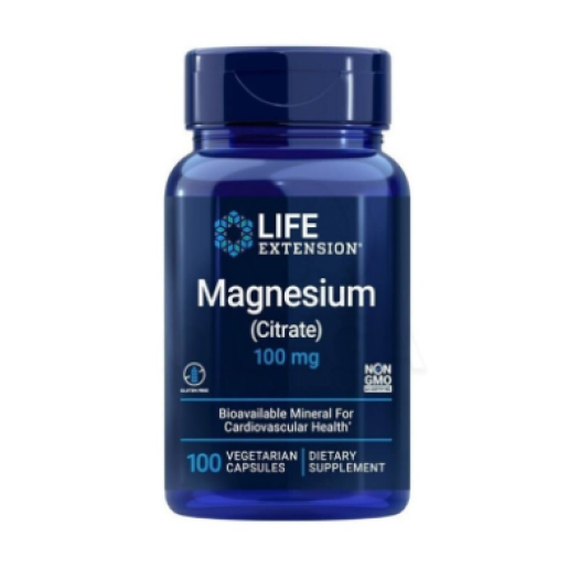 Life Extension Magnesium Citrate 100mg, 100caps