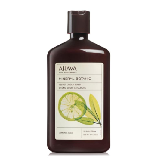 Ahava Botanic Lemon & Sage Cream Wash, 500ml