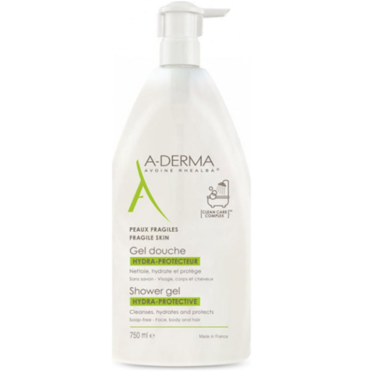 A-DERMA SHOWER GEL HYDRA- PROTECTIVE 750ML