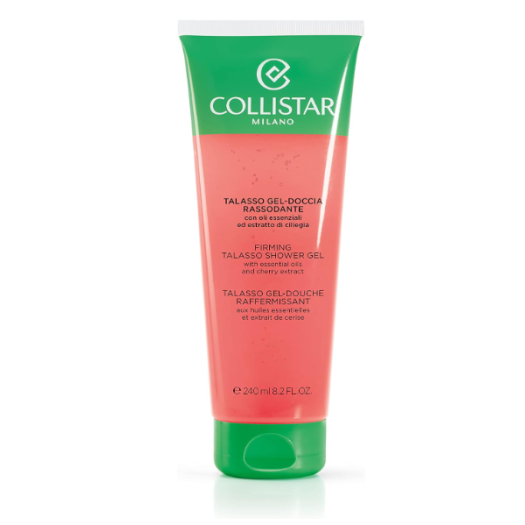 Collistar Talasso Gel Doccia Rassodante with Oli Essenziali Ed Estratto Di Ciliegia, 240 ml