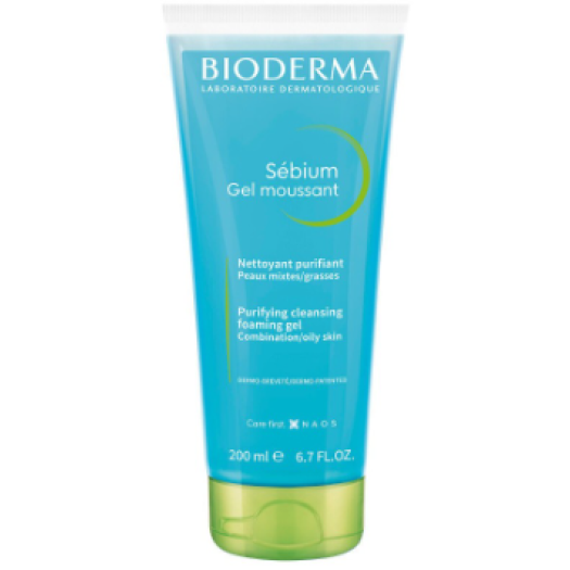 Bioderma Sebium Gel Moussant, 200ml