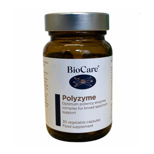 Biocare Polyzyme, 30 CAPSULES