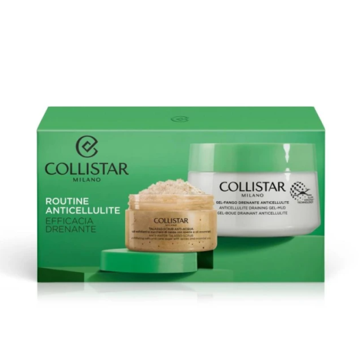 Collistar Anticellulite Draining Gel Mud 400ml + Anti-water Talasso Scrub 150g