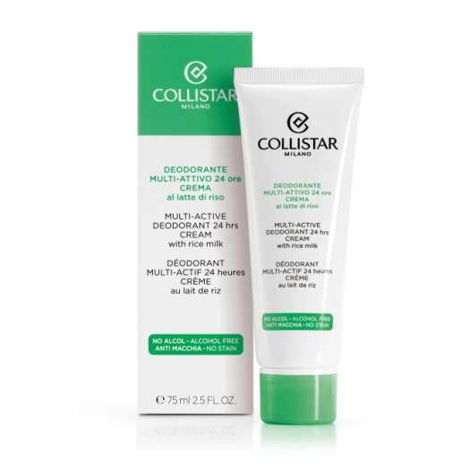 Collistar Multi Active Deodrant 24h Cream With Rice Milk