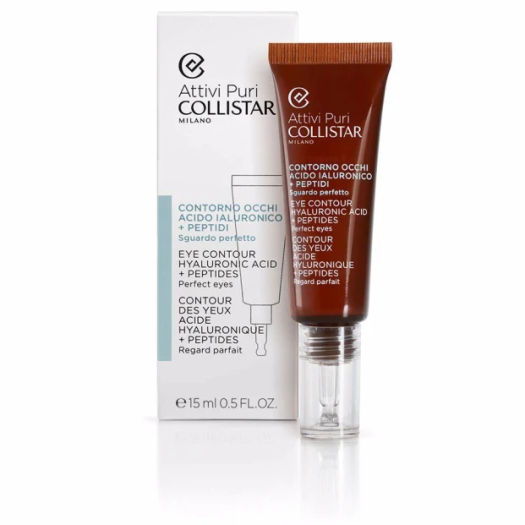 COLLISTAR PURE ACTIVE HYALURONIC ACID + PEPTIDES EYE CONTOUR 15ML