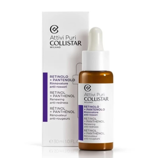 Collistar Pure Active Retinol + Panthenol Renewing Anti Redness Drops 30ml