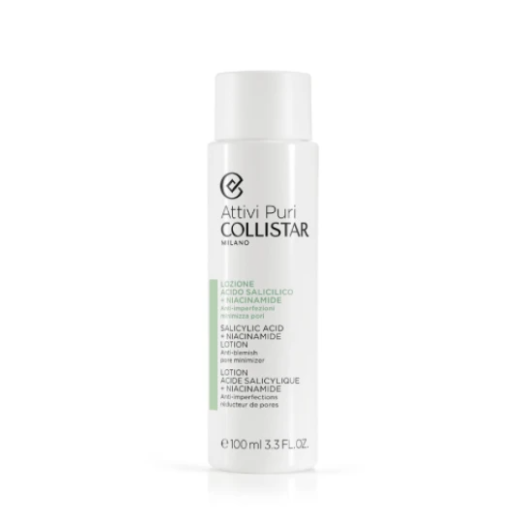 COLLISTAR PURE ACTIVE SALICYLIC ACID + NIACINAMIDE ANTI-BLEMISH PORE MINIMIZER LOTION 100ML