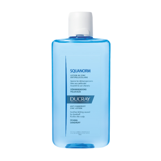 Ducray Squanorm Anti-Dandruff Zinc Lotion For Itching Dandruff 200ml