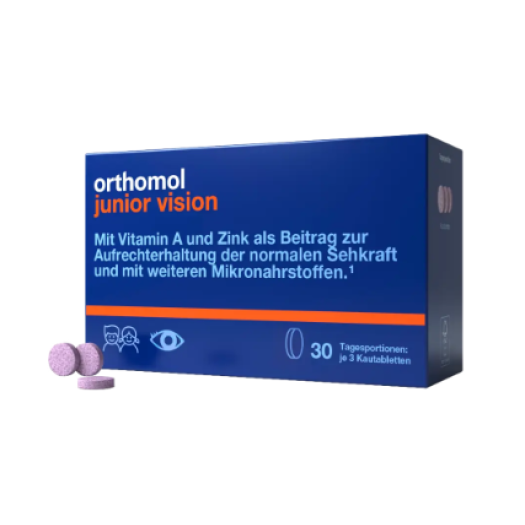 Orthomol junior vision chewable 90tablets