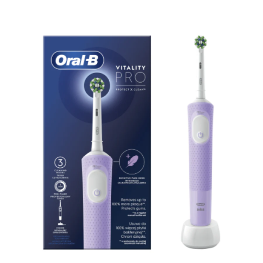 Oral-B Vitality Pro Lilac Mist Electric Toothbrush, 1pc