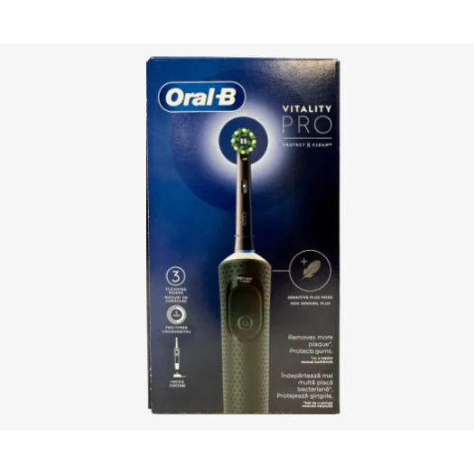 Oral-B Vitality Pro Protect X Clean Electric Toothbrush, Black