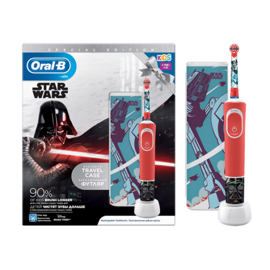 Oral-B Vitality Star Wars Kids Electric Toothbrush + Travel Case Free