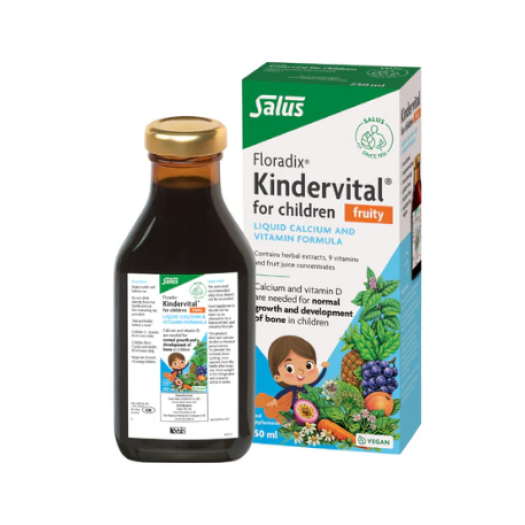 Salus - Floradix Kindervital for Children Fruity Formula, 250 ml.