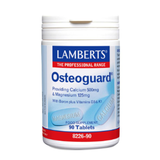 Lamberts Osteogard Calcium 500mg & Magesium 125mg, 90 tablets