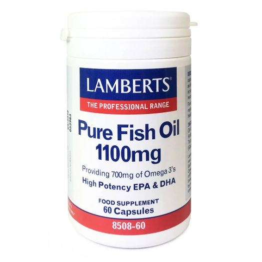 Lamberts Pure Fish Oil 1100mg x 60 Capsules