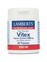 Lamberts Vitex Agnus Castus 1000mg x 60 Tablets - Helps During Menopause, Dysmenorrhea And Balances The Menstrual Cycle