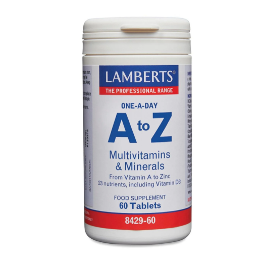 Lamberts A to Z Multivitamins & Minerals - 60 Tablets