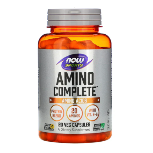 Now Amino Complete, 120 Capsules