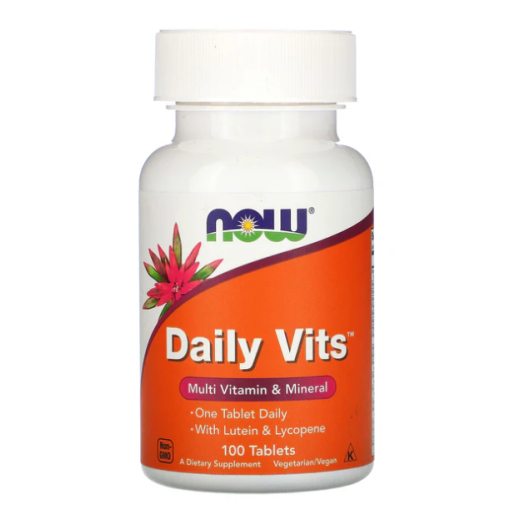 Now Dairy Vits Multi, 100 Tablets