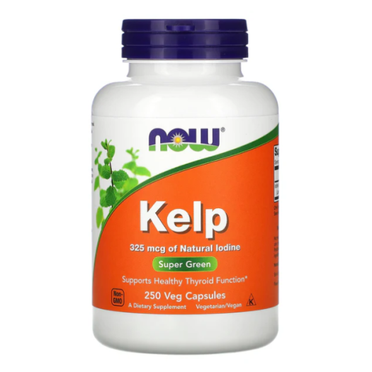 Now Kelp 325mcg, 250 Veg Capsules