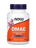 Now Dmae 250 Mg, 100 Veg Capsules