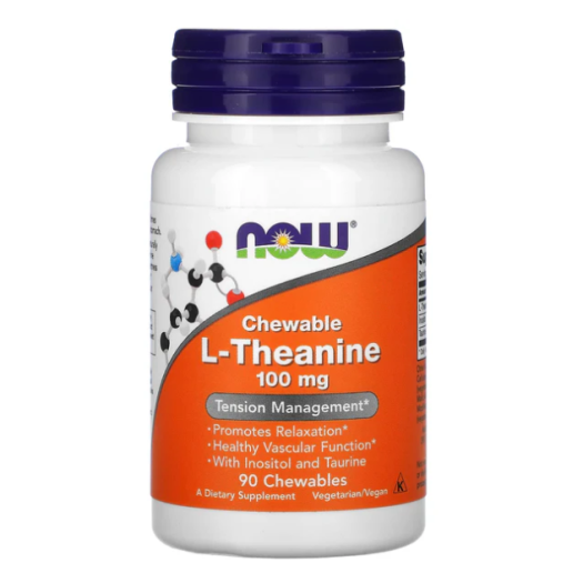 Now L - Theanine 100mg, 90 Lozenges