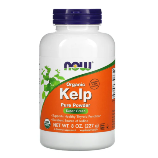 Now Organic Kelp, Pure Powder, 227g