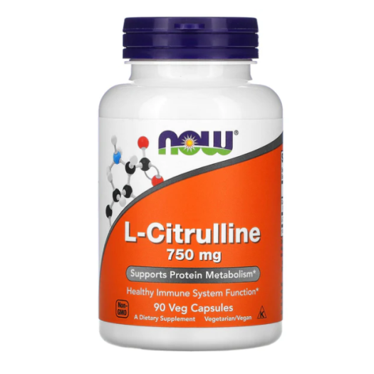 Now L - Citrulline 750mg, 90 Capsules