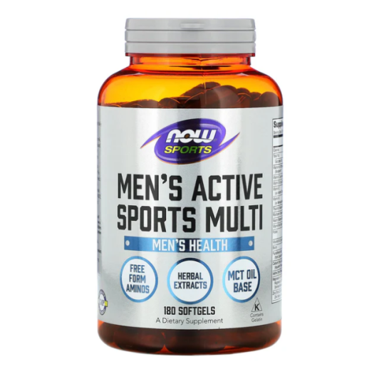 Now MEN'S EXTREME SPORTS MULTIVITAMIN, 180 Softgels