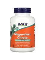 Now Magnesium Citrate 500 Mg, 120 Veg Capsules