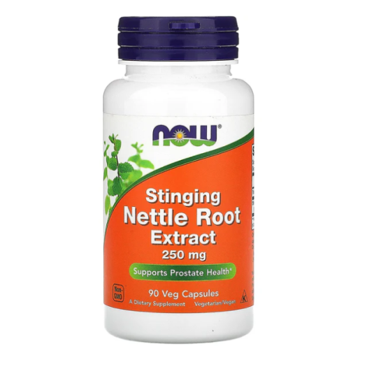 Now Nettle Root Extract 250 Mg, 90 Veg Capsules