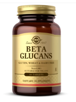 SOLGAR BETA GLUCANS, 60TABLETS