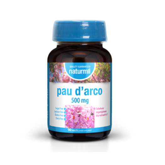 Naturmil Pau D’Arco 500mg, 90 tablets