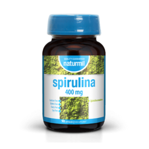 Naturmil Spirulina 400mg, 90 capsules